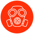 Gas mask icon